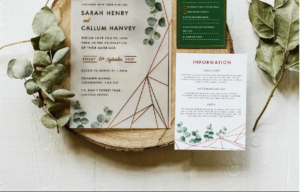 , formal wedding invitation suites
